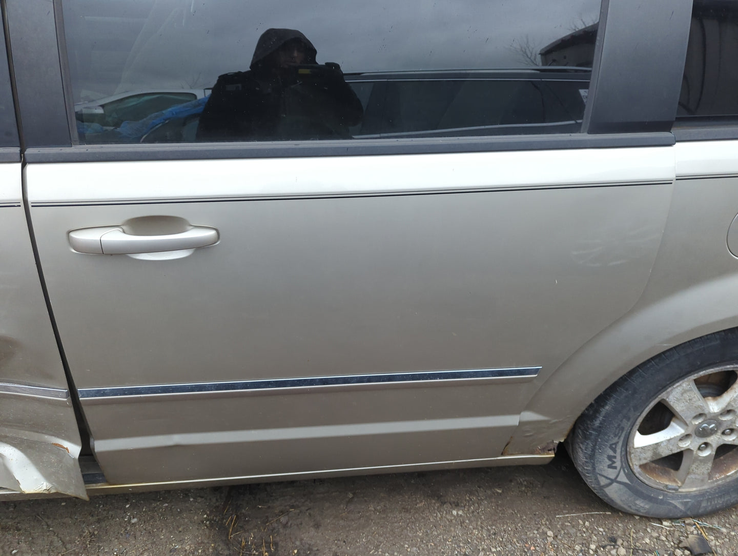 2008-2020 Dodge Grand Caravan Driver Rear Door Oem - Oemusedautoparts1.com
