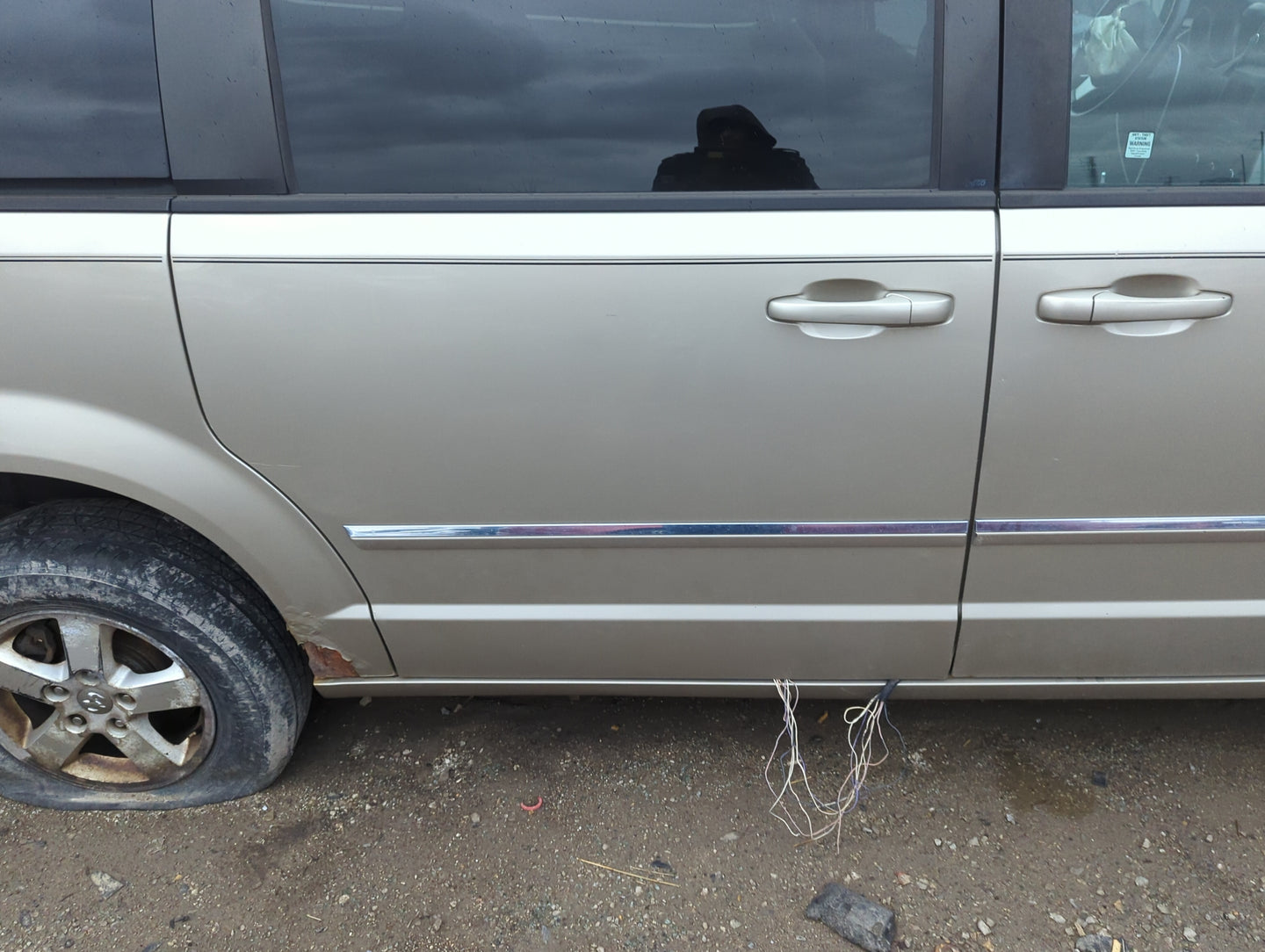 2008-2020 Dodge Grand Caravan Passenger Rear Door Oem - Oemusedautoparts1.com