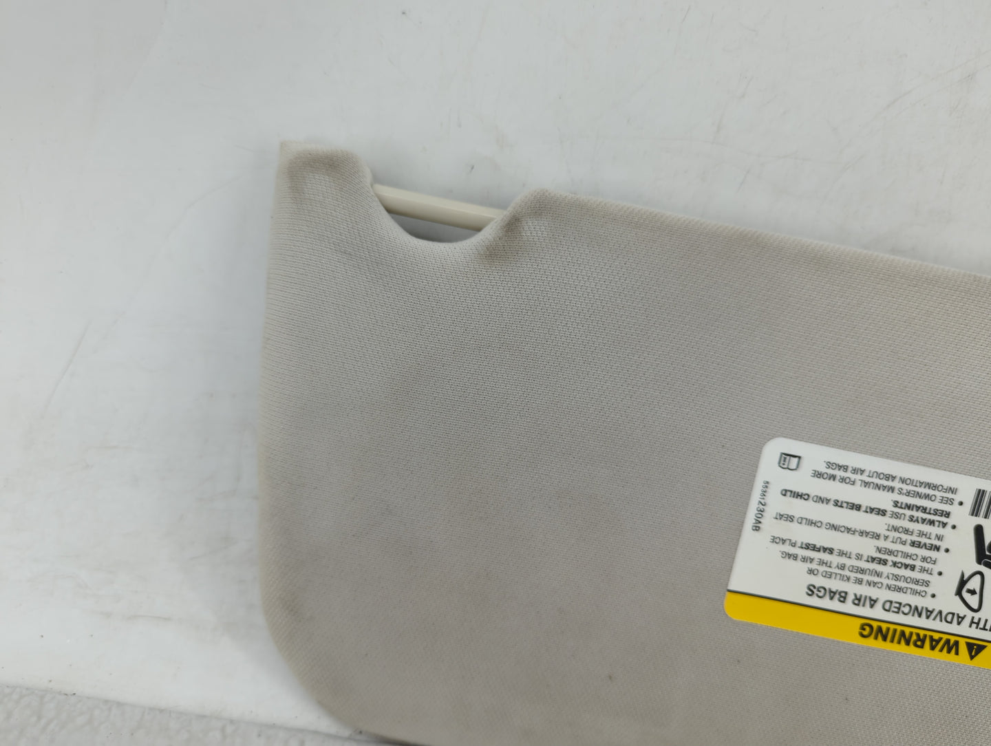 2008 Dodge Magnum Sun Visor Shade Replacement Passenger Right Mirror Fits Fits 2009 2010 OEM Used Auto Parts - Oemusedautopa