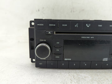 2008 Dodge Magnum Radio AM FM Cd Player Receiver Replacement P/N:P05064410AE Fits Fits 2009 2010 OEM Used Auto Parts