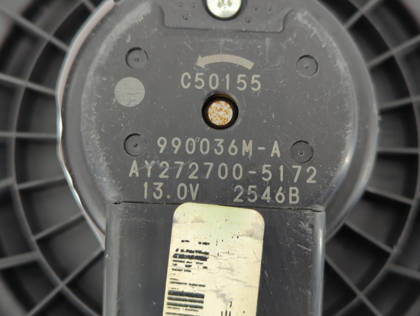 2007-2009 Dodge Nitro Rear Heater AC Blower Motor P/N:AY272700-5172 Fits Fits 2007 2008 2009 OEM Used Auto Parts - Oemusedau