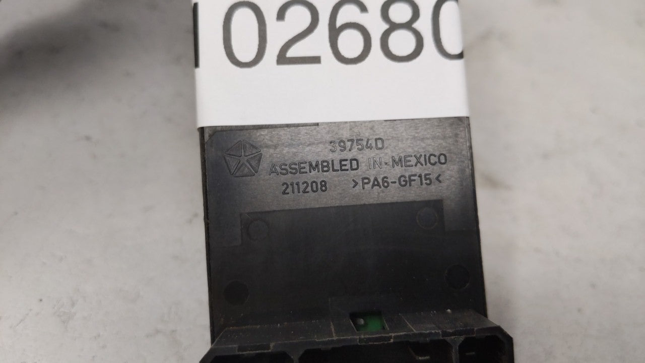2005-2008 Dodge Ram 1500 Master Power Window Switch Replacement Driver Side Left P/N:5JZ731DHAA 5JZ731DHAB Fits OEM Used Aut