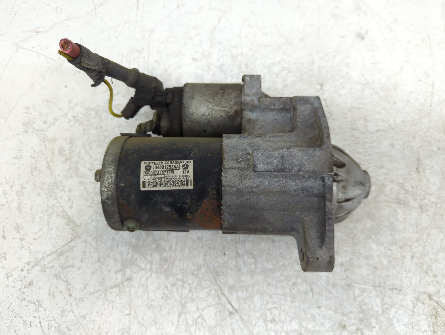2005-2008 Dodge Ram 1500 Car Starter Motor Solenoid OEM P/N:04801253AA Fits Fits 2005 2006 2007 2008 OEM Used Auto Parts - O