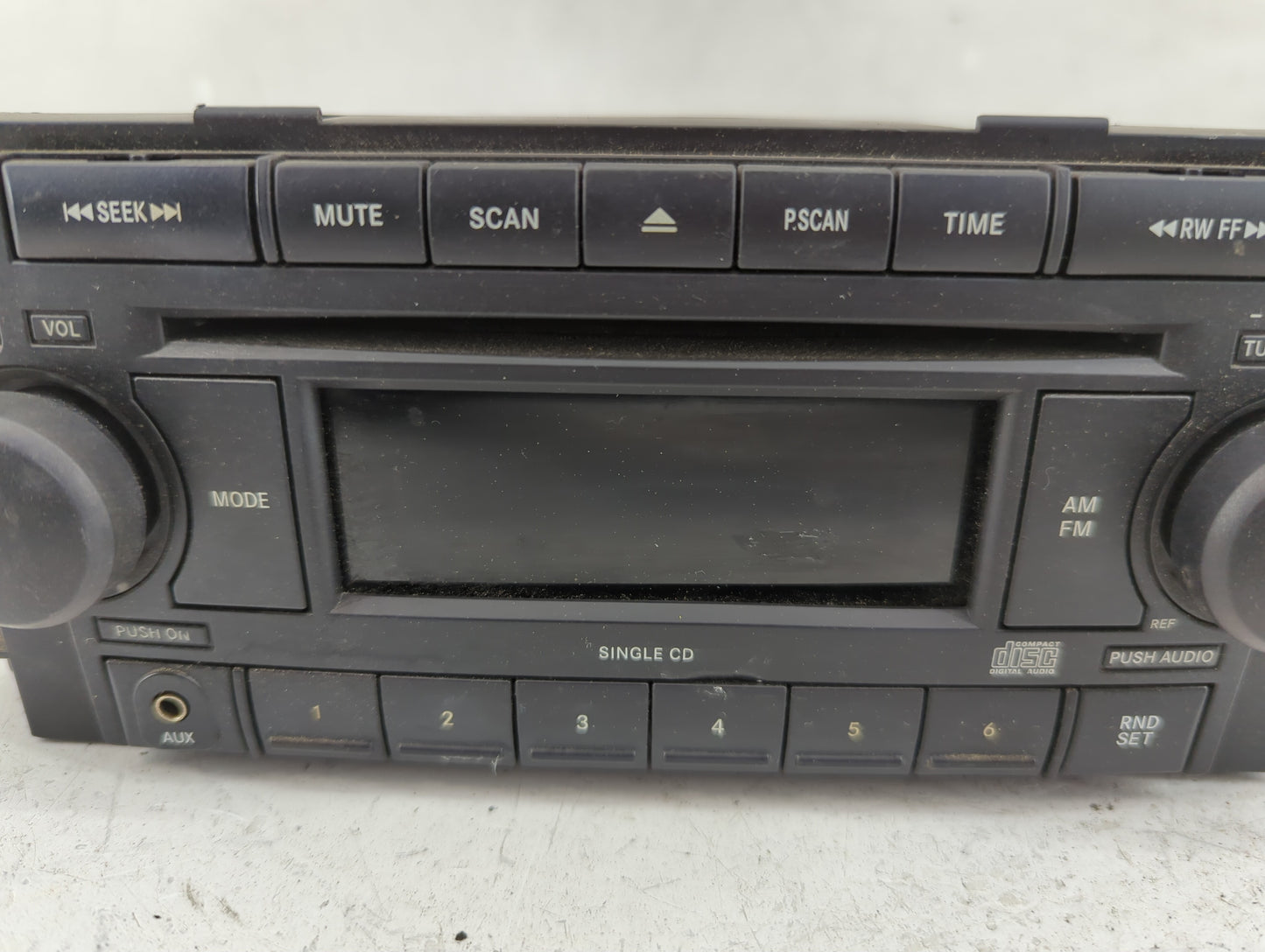 2006-2008 Dodge Ram 1500 Radio AM FM Cd Player Receiver Replacement P/N:P05064173AM Fits Fits 2004 2005 2006 2007 2008 2009 