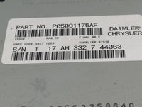 2006-2008 Dodge Ram 1500 Radio AM FM Cd Player Receiver Replacement P/N:P05091175AF Fits Fits 2004 2005 2006 2007 2008 2009 