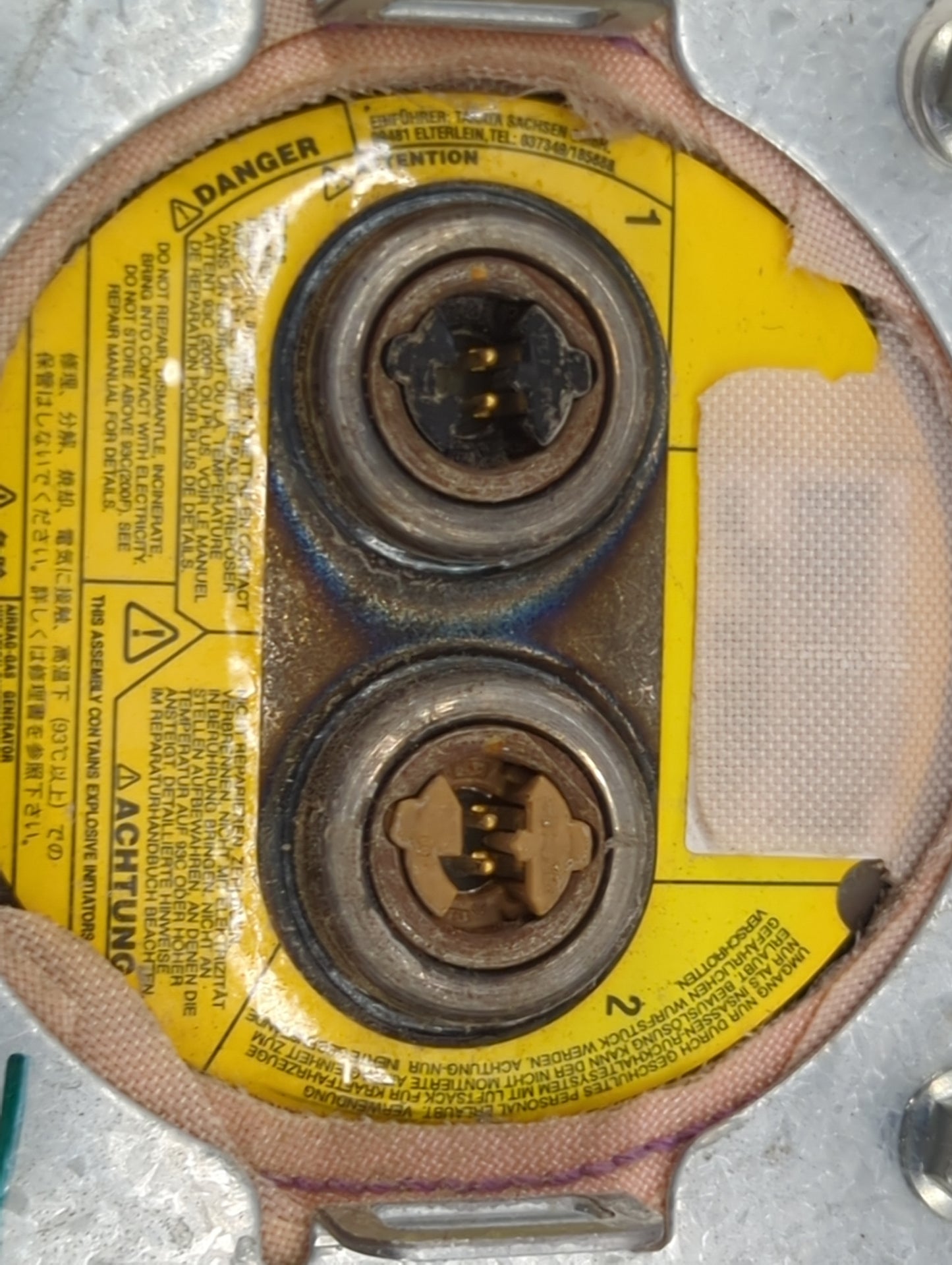 2006-2008 Dodge Ram 1500 Air Bag Driver Left Steering Wheel Mounted 1465929 - Oemusedautoparts1.com