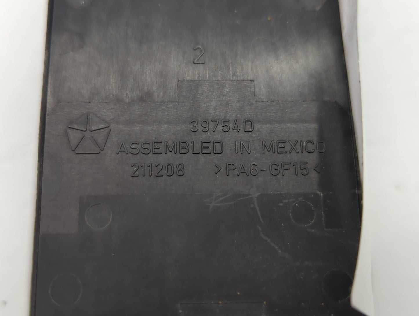 2002-2008 Dodge Ram 1500 Master Power Window Switch Replacement Driver Side Left P/N:39754D PA6-GF15 Fits OEM Used Auto Part