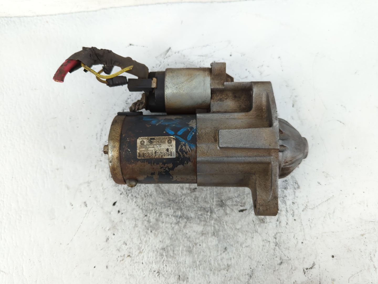 2005-2008 Dodge Ram 1500 Car Starter Motor Solenoid OEM P/N:M000T21371ZC Fits Fits 2005 2006 2007 2008 OEM Used Auto Parts -