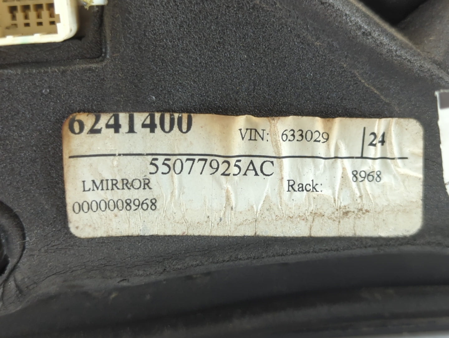 2002-2008 Dodge Ram 1500 Driver Side View Mirror - Left Door Mirror OEM Used - Oemusedautoparts1.com