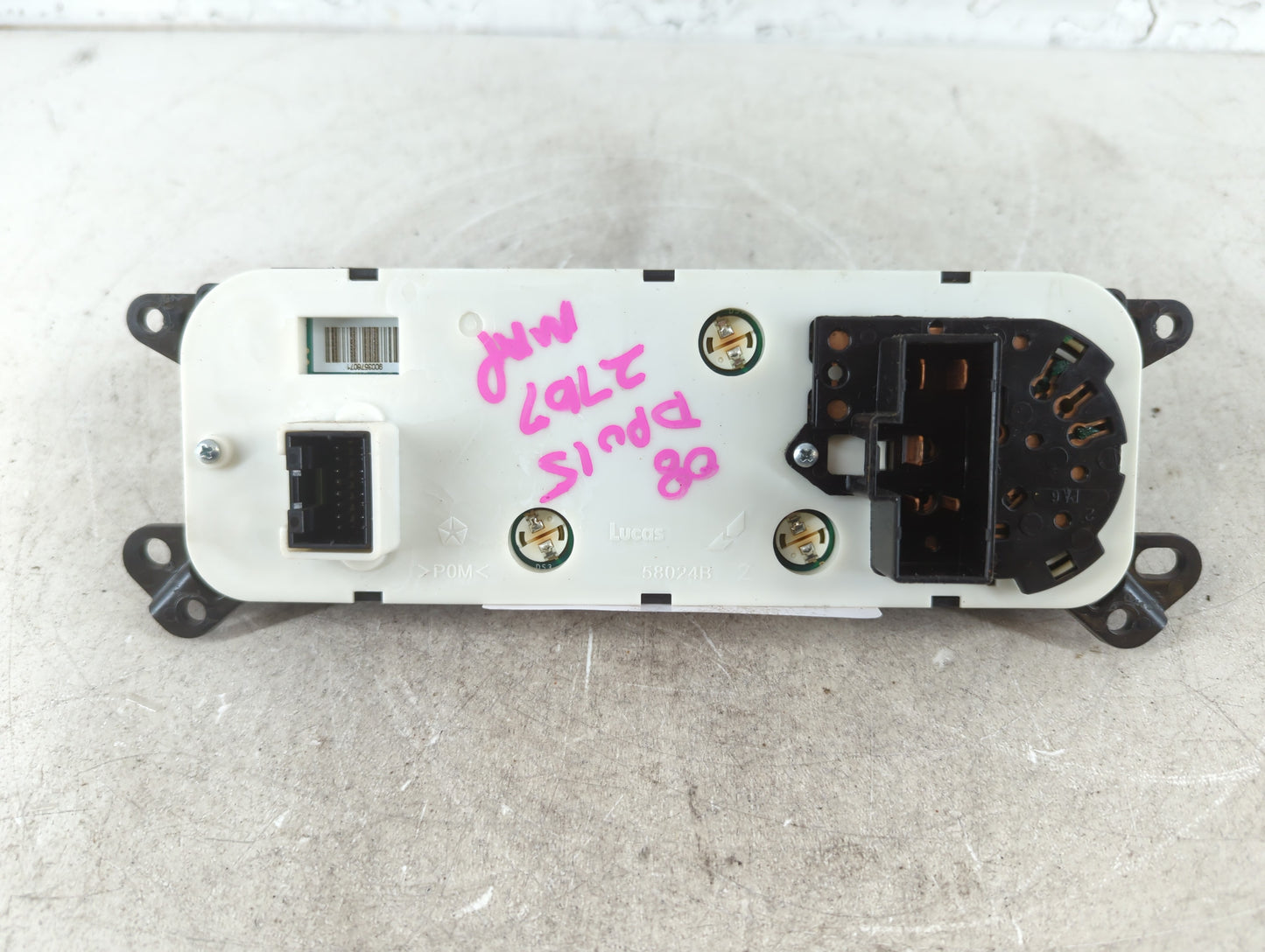 2008 Dodge Ram 1500 Climate Control Module Temperature AC/Heater Replacement P/N:P55057079AB Fits Fits 2009 2010 2011 OEM Us