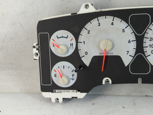 2008 Dodge Ram 1500 Instrument Cluster Speedometer Gauges P/N:P05172297AE Fits OEM Used Auto Parts