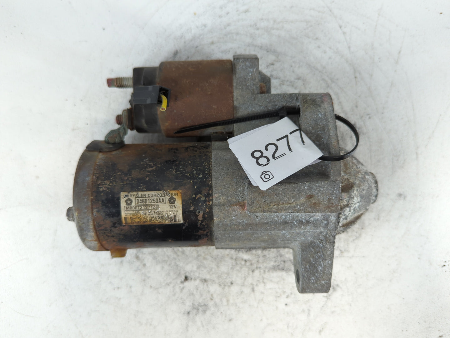2005-2008 Dodge Ram 1500 Car Starter Motor Solenoid OEM P/N:04801253AA Fits Fits 2005 2006 2007 2008 OEM Used Auto Parts - O