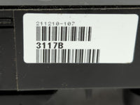 2002-2008 Dodge Ram 1500 Master Power Window Switch Replacement Driver Side Left P/N:211210-107 Fits OEM Used Auto Parts - O