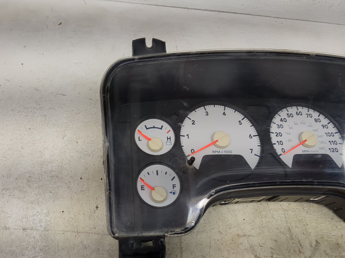 2008 Dodge Ram 1500 Instrument Cluster Speedometer Gauges P/N:P05172 97AG P05172 97AC Miles: Fits OEM Used Auto Parts - Oemu