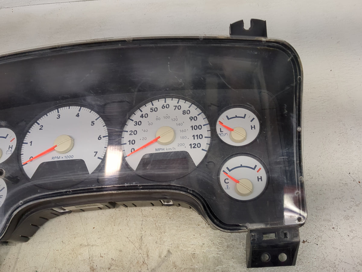 2008 Dodge Ram 1500 Instrument Cluster Speedometer Gauges P/N:P05172 97AG P05172 97AC Miles: Fits OEM Used Auto Parts - Oemu