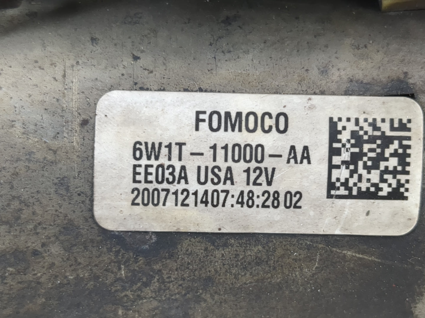 2005-2009 Ford Crown Victoria Car Starter Motor Solenoid OEM P/N:6W1T-11000-AA Fits Fits 2005 2006 2007 2008 2009 OEM Used A