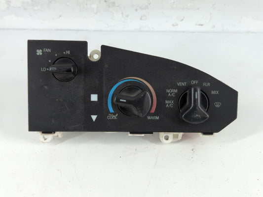 2005-2014 Ford E-150 Climate Control Module Temperature AC/Heater Replacement P/N:F8UH-19E764A Fits OEM Used Auto Parts - Oe