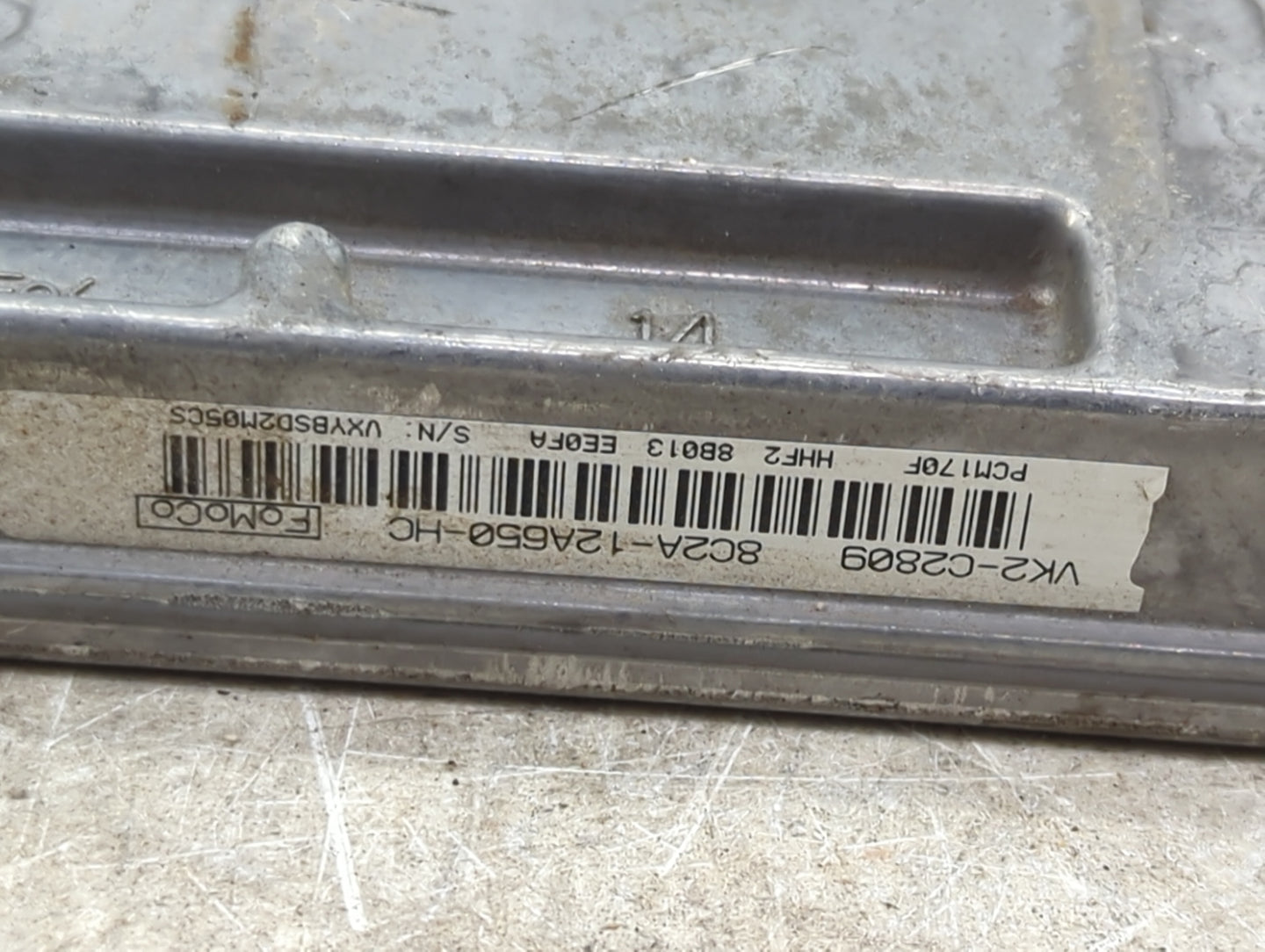 2008 Ford E150 PCM Engine Control Computer ECU ECM PCU OEM P/N:8C2A-12A650-HC VK2-C2809, PCM170F, HHF2 Fits OEM Used Auto Pa