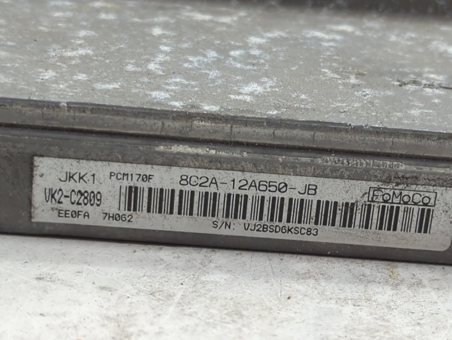2008 Ford E250 PCM Engine Control Computer ECU ECM PCU OEM P/N:8C2A-12A650-JB Fits Fits 2007 OEM Used Auto Parts - Oemusedau