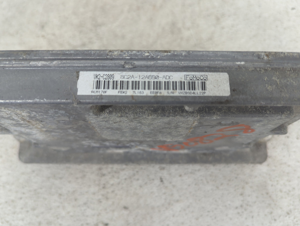 2008 Ford E250 PCM Engine Control Computer ECU ECM PCU OEM P/N:8C2A-12A650-ADC Fits Fits 2006 2007 OEM Used Auto Parts - Oem