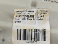 2008 Ford Edge Overhead Roof Console - Oemusedautoparts1.com