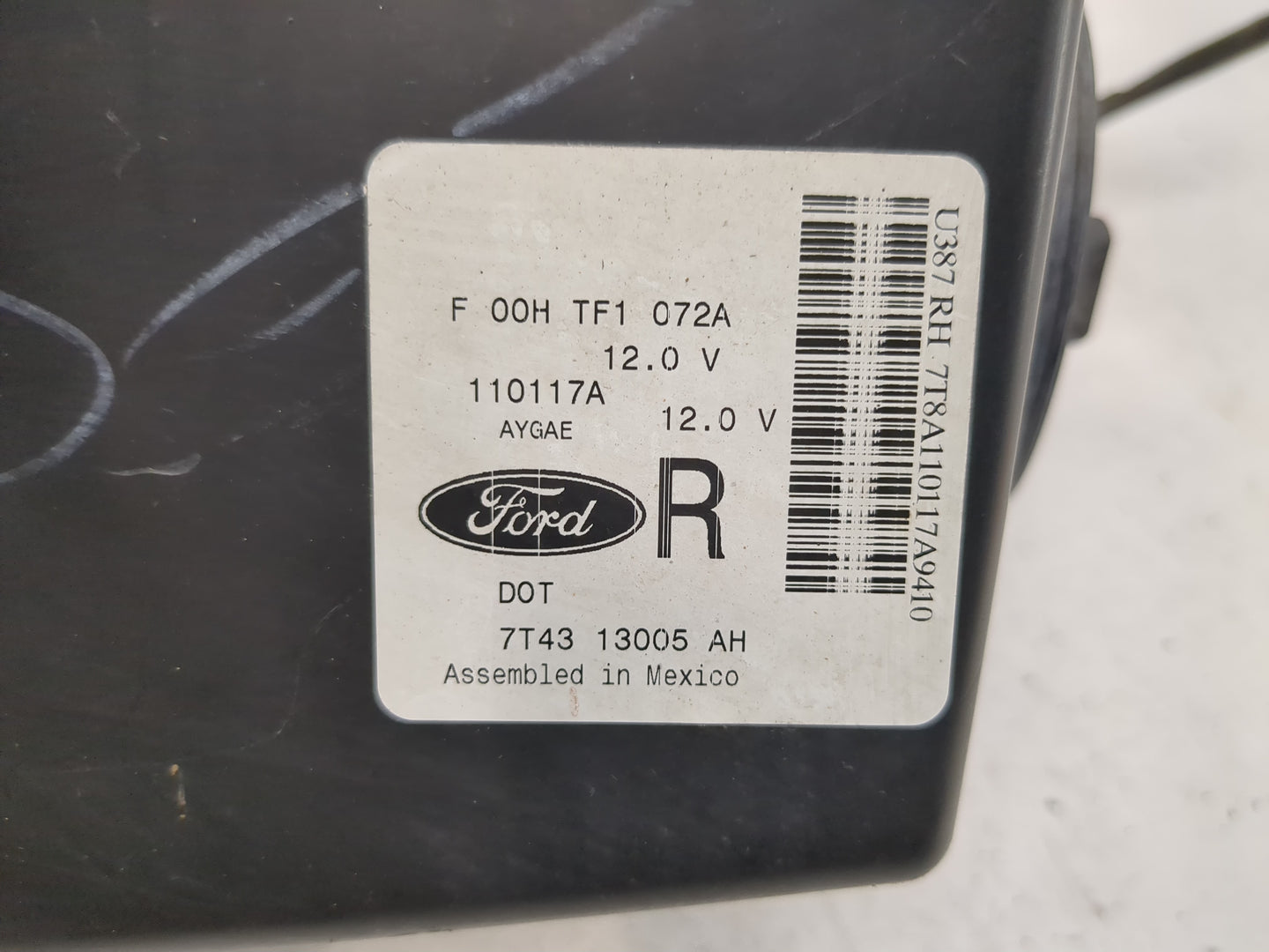 2007-2010 Ford Edge Passenger Right Oem Head Light Headlight Lamp - Oemusedautoparts1.com