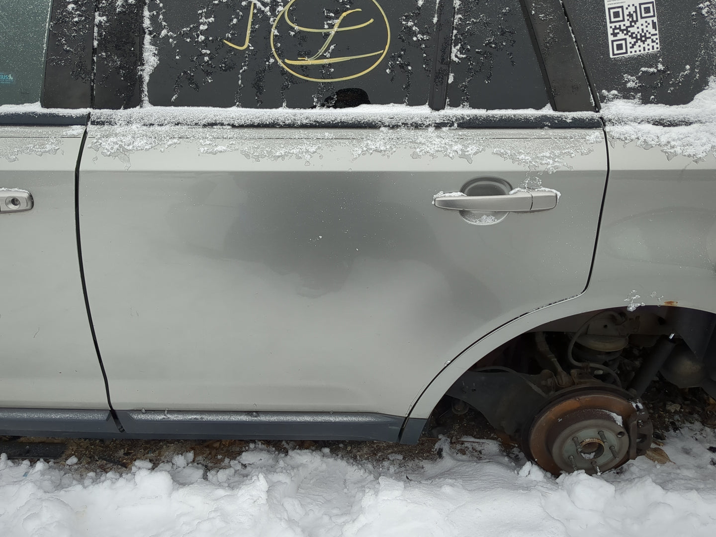 2007-2010 Ford Edge Driver Rear Door Oem 1248911 - Oemusedautoparts1.com