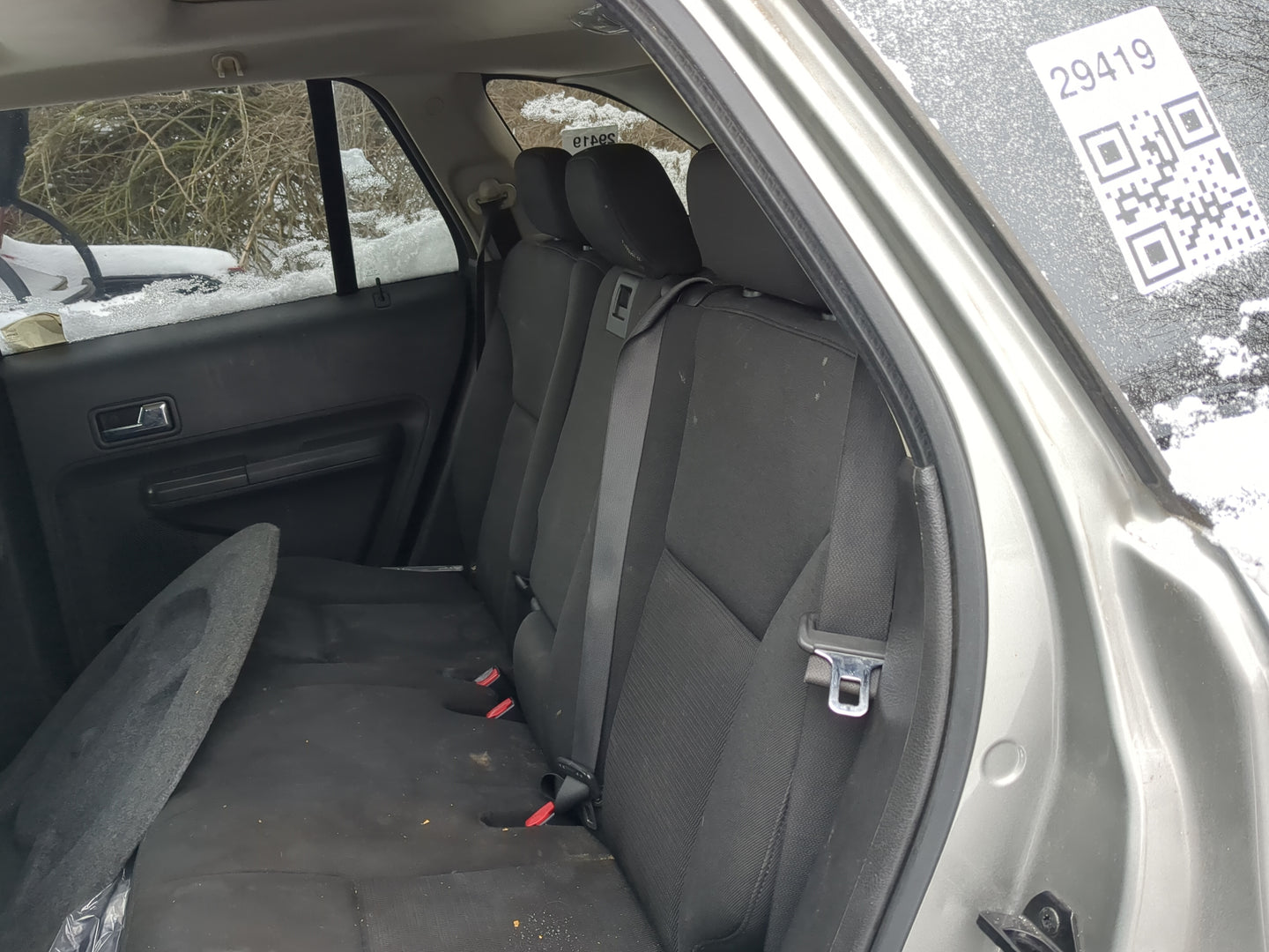 2008 Ford Edge Rear Seat Oem 1249008 - Oemusedautoparts1.com