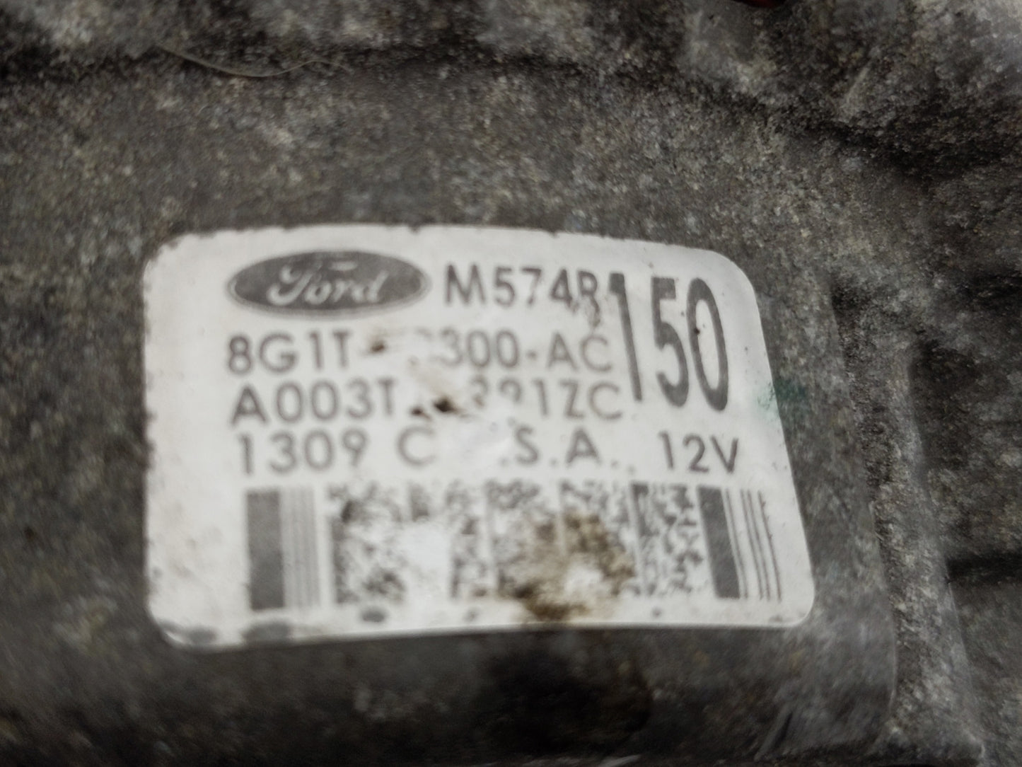 2007-2014 Ford Edge Alternator Replacement Generator Charging Assembly Engine OEM Fits OEM Used Auto Parts - Oemusedautopart