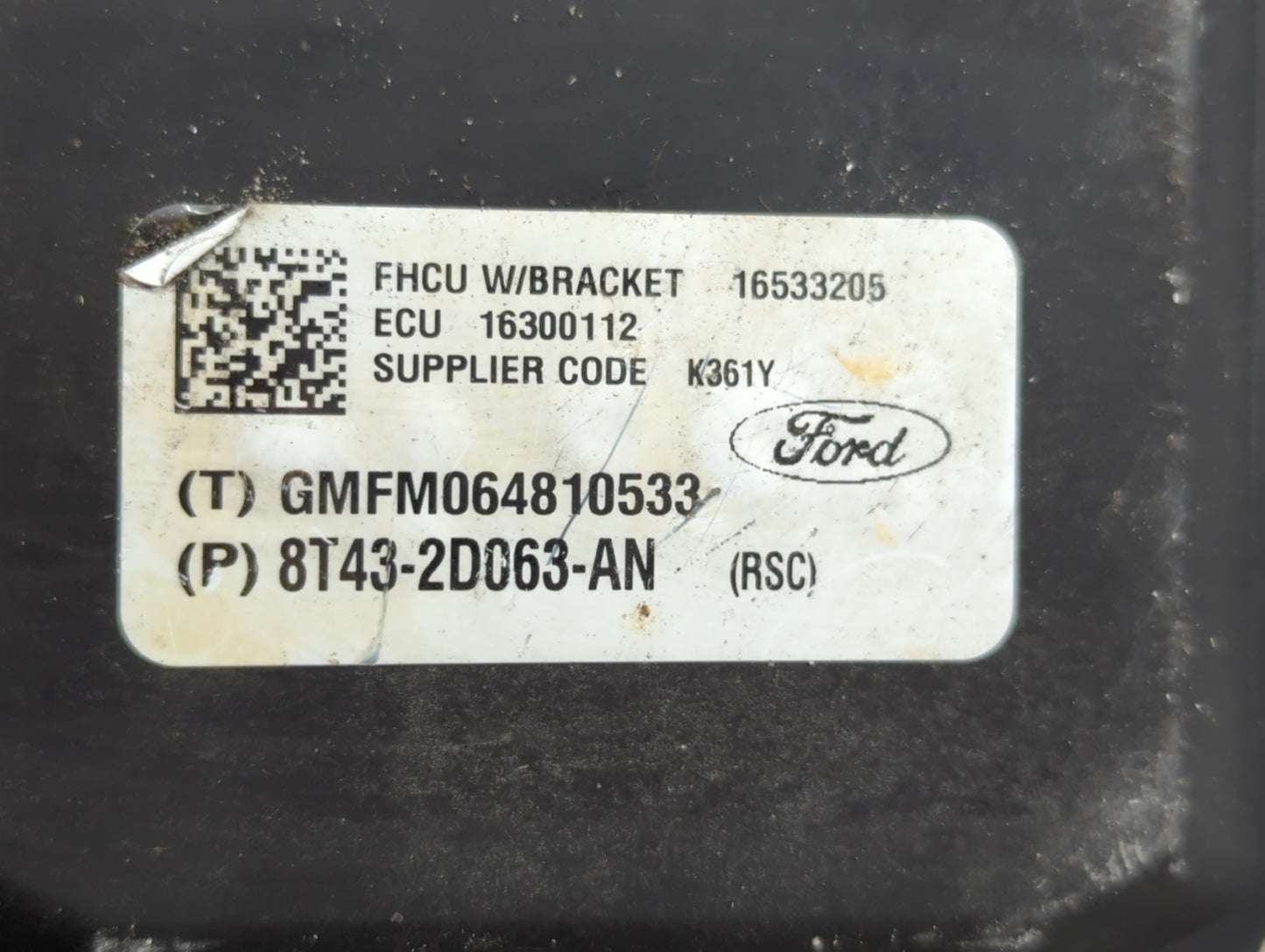 2008-2009 Ford Edge ABS Pump Control Module Replacement P/N:8T43-2D063-AN Fits Fits 2008 2009 OEM Used Auto Parts - Oemuseda