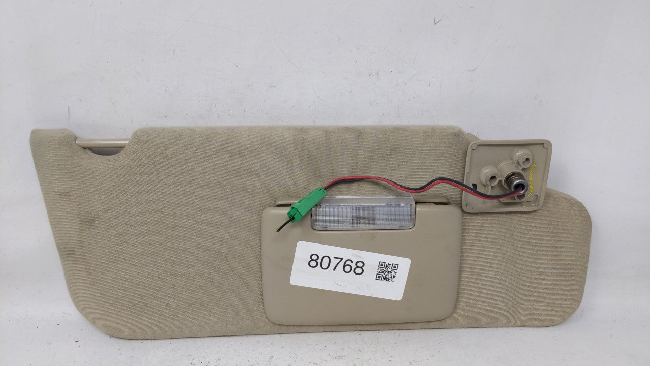 2007-2010 Ford Edge Sun Visor Shade Replacement Passenger Right Mirror Fits Fits 2007 2008 2009 2010 OEM Used Auto Parts - O