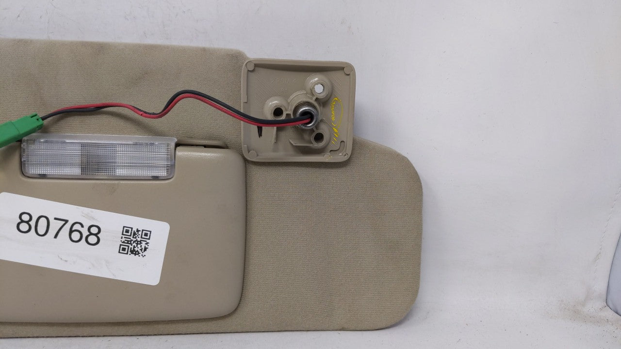 2007-2010 Ford Edge Sun Visor Shade Replacement Passenger Right Mirror Fits Fits 2007 2008 2009 2010 OEM Used Auto Parts - O