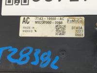 2008 Ford Edge Climate Control Module Temperature AC/Heater Replacement P/N:7T43-19980-AC MX237000-2063 Fits OEM Used Auto P