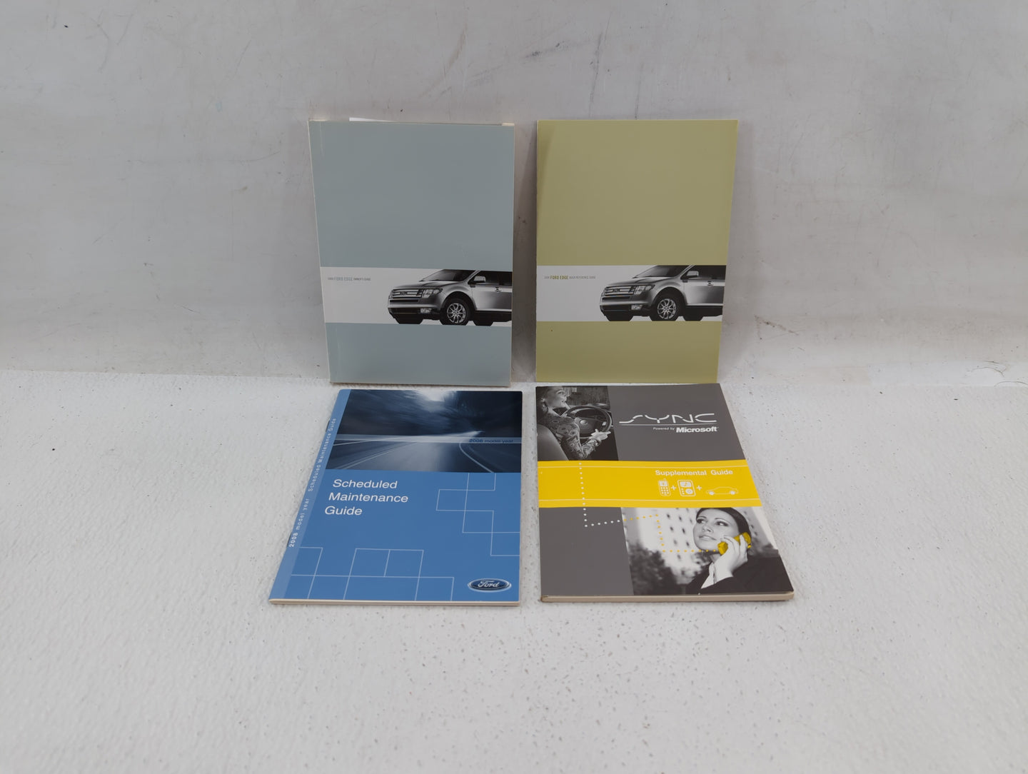 2008 Ford Edge Owners Manual Book Guide P/N:8T4J 19A321 AB OEM Used Auto Parts - Oemusedautoparts1.com