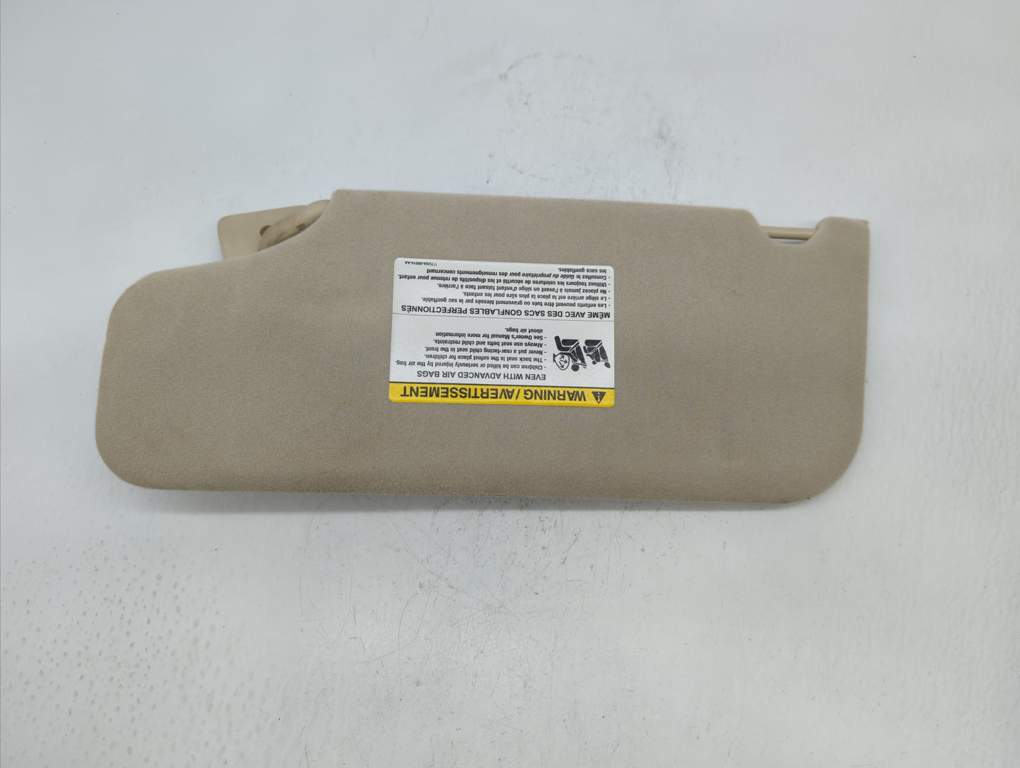 2007-2010 Ford Edge Sun Visor Shade Replacement Passenger Right Mirror Fits Fits 2007 2008 2009 2010 OEM Used Auto Parts - O