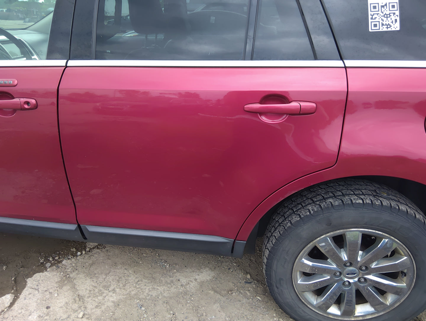 2007-2010 Ford Edge Driver Rear Door Oem 5034602 - Oemusedautoparts1.com
