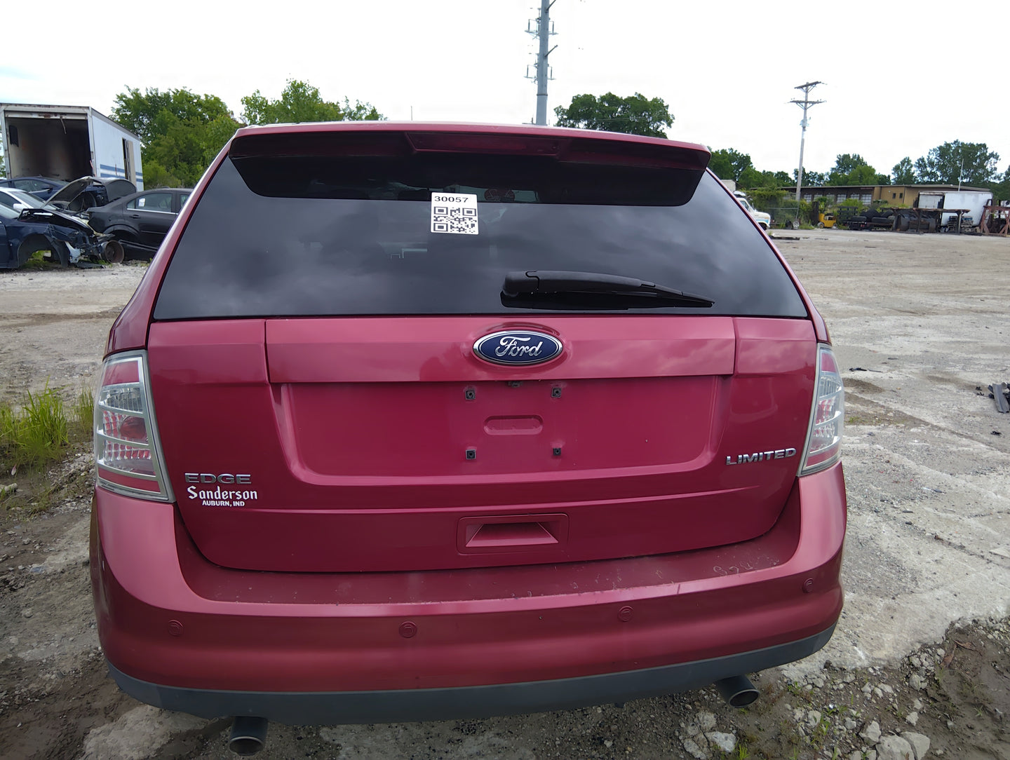 2007-2010 Ford Edge Trunk/decklid/hatch/tailgate Oem 5034612 - Oemusedautoparts1.com