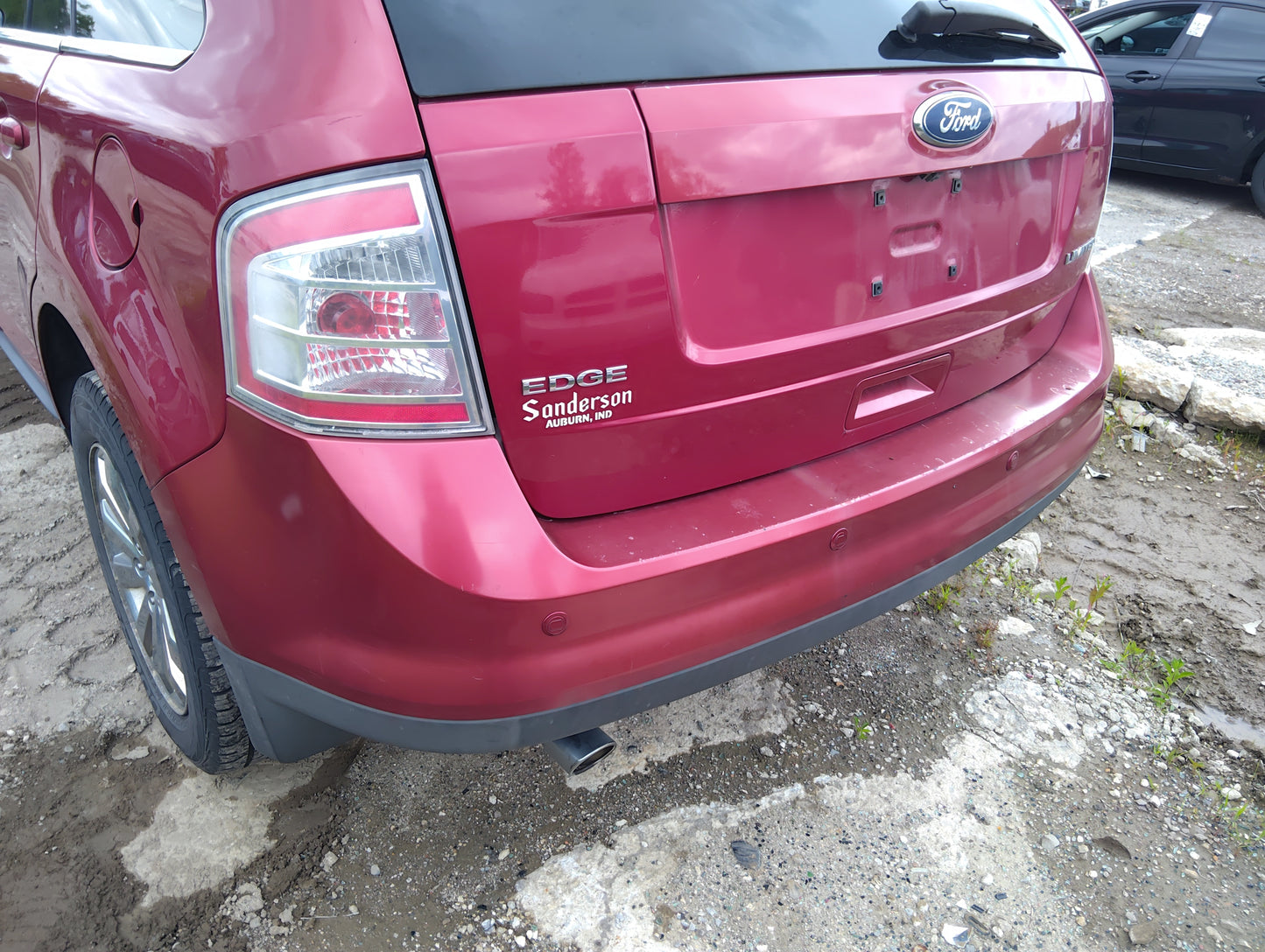 2007-2010 Ford Edge Rear Bumper Assembly Oem 5034615 - Oemusedautoparts1.com