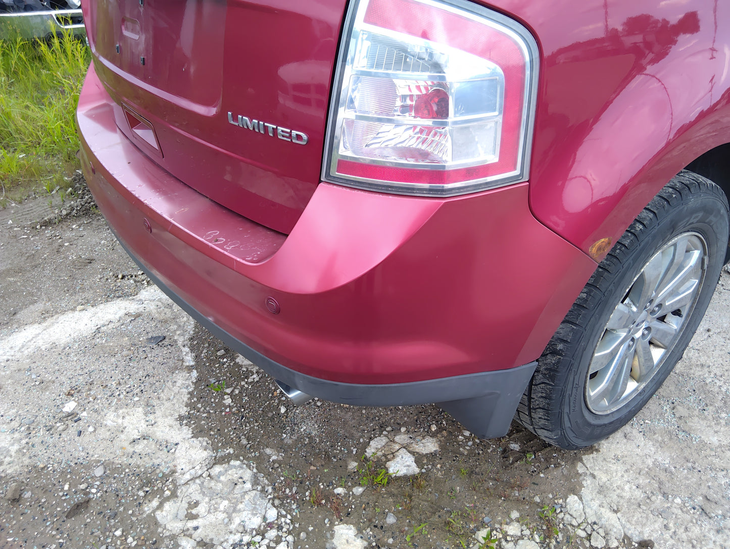 2007-2010 Ford Edge Rear Bumper Assembly Oem 5034615 - Oemusedautoparts1.com