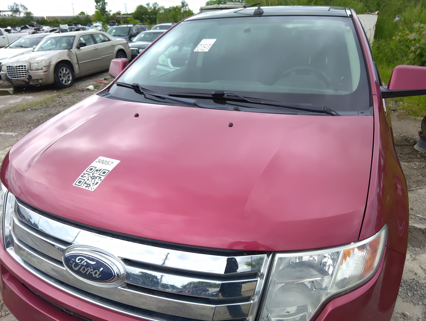 2007-2010 Ford Edge Hood Oem 5034727 - Oemusedautoparts1.com