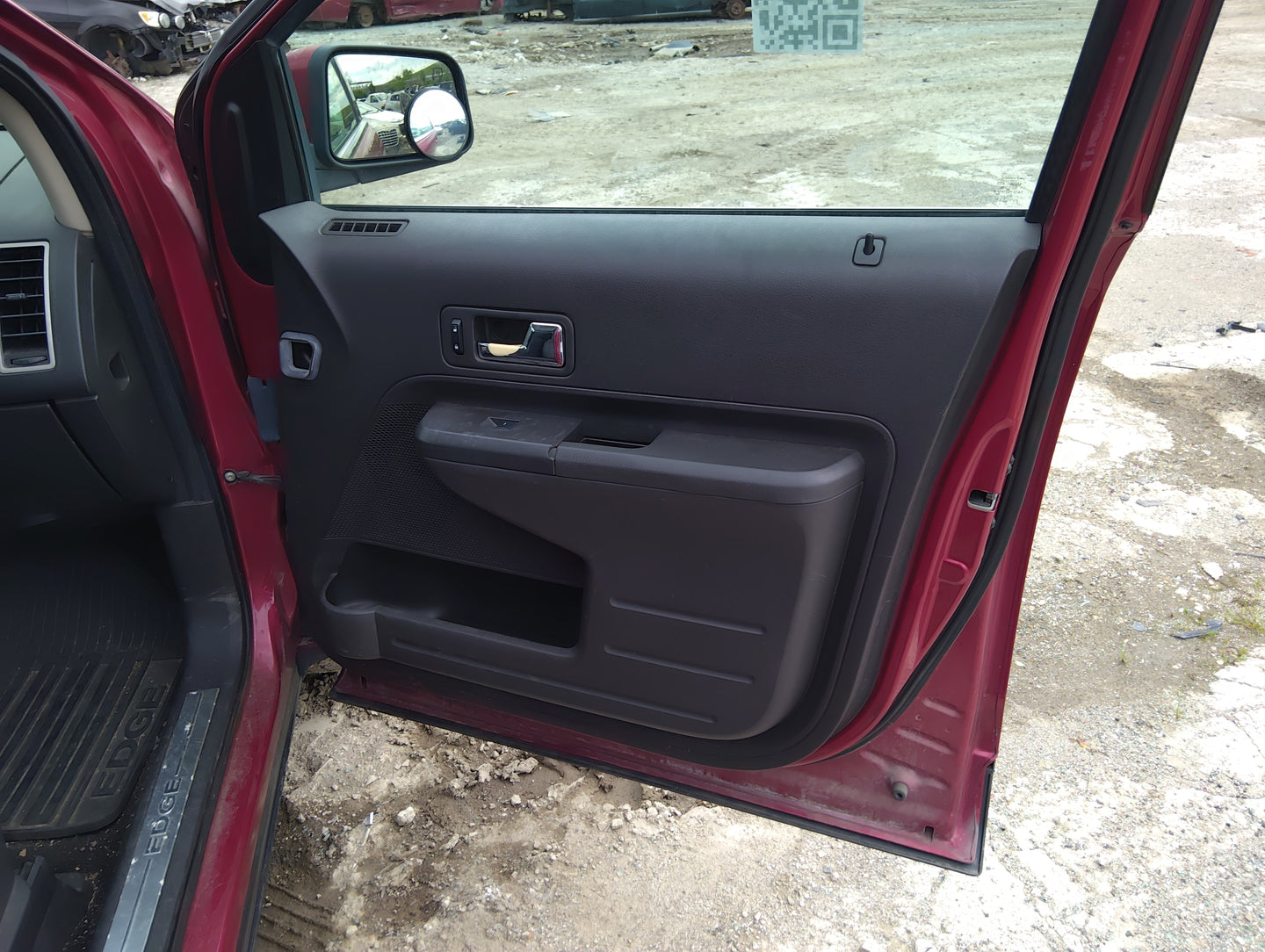 2008 Ford Edge Front Right Passenger Interior Door Panel Trim 5034734 - Oemusedautoparts1.com