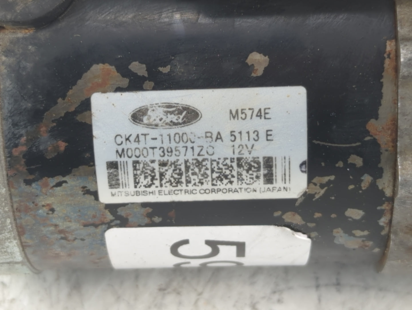 2007-2018 Ford Edge Car Starter Motor Solenoid OEM P/N:CK4T-11000-BA Fits OEM Used Auto Parts - Oemusedautoparts1.com