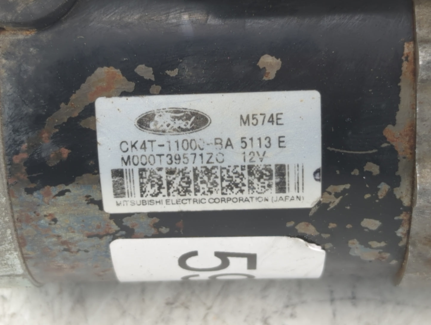 2007-2018 Ford Edge Car Starter Motor Solenoid OEM P/N:CK4T-11000-BA Fits OEM Used Auto Parts - Oemusedautoparts1.com