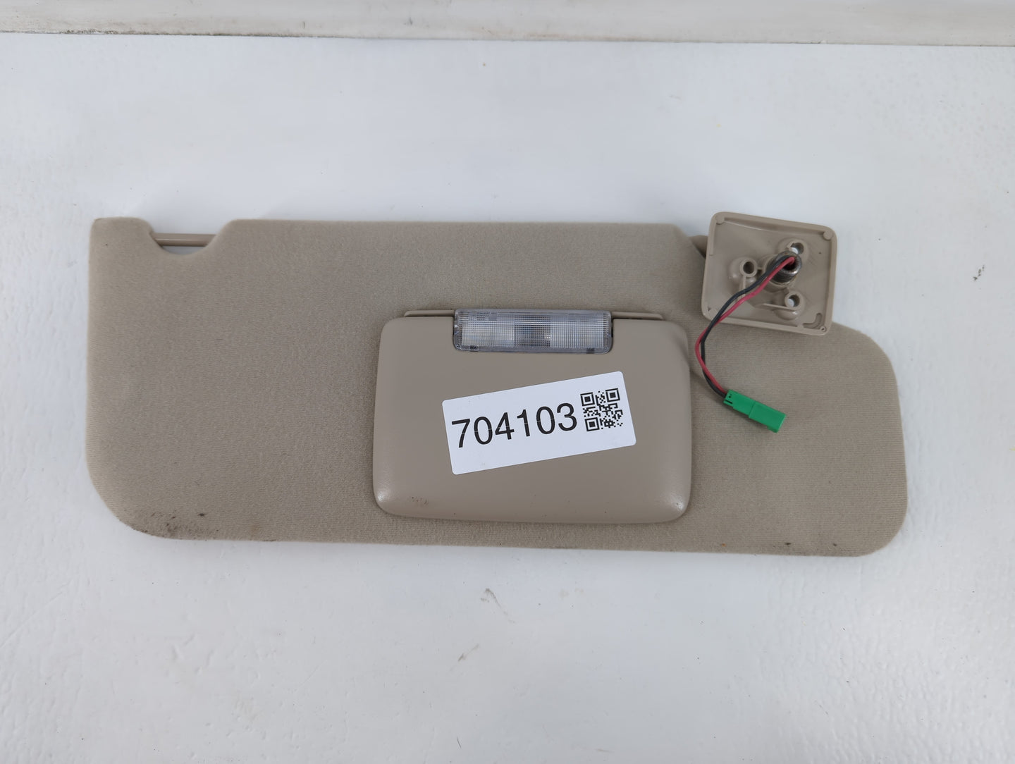2007-2010 Ford Edge Sun Visor Shade Replacement Passenger Right Mirror Fits Fits 2007 2008 2009 2010 OEM Used Auto Parts - O