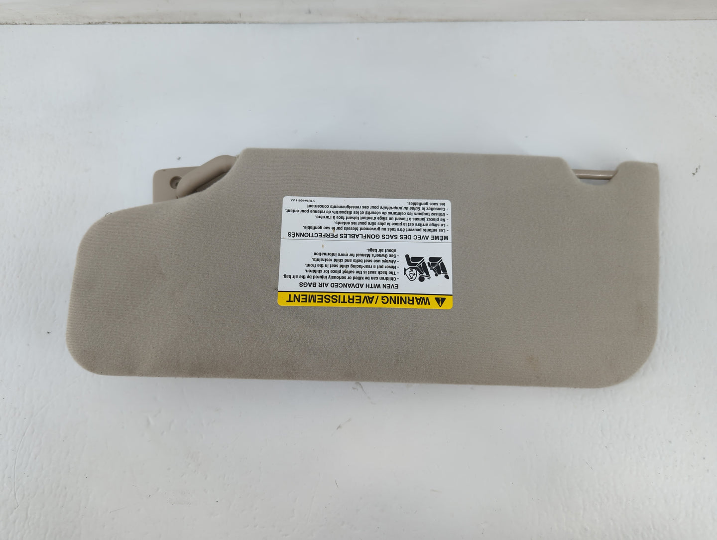 2007-2010 Ford Edge Sun Visor Shade Replacement Passenger Right Mirror Fits Fits 2007 2008 2009 2010 OEM Used Auto Parts - O