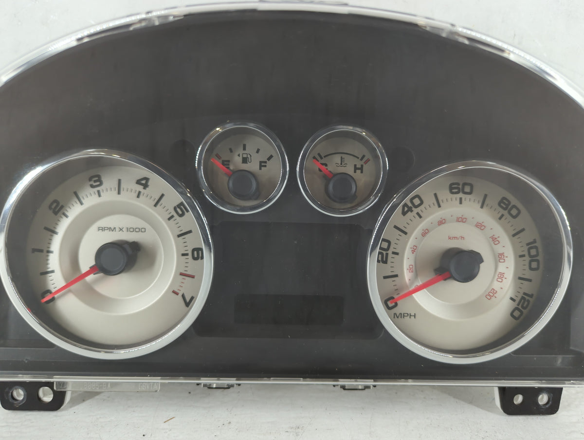 2008-2010 Ford Edge Instrument Cluster Speedometer Gauges P/N:8T4T-10849-CC Miles: Fits Fits 2008 2009 2010 OEM Used Auto Pa