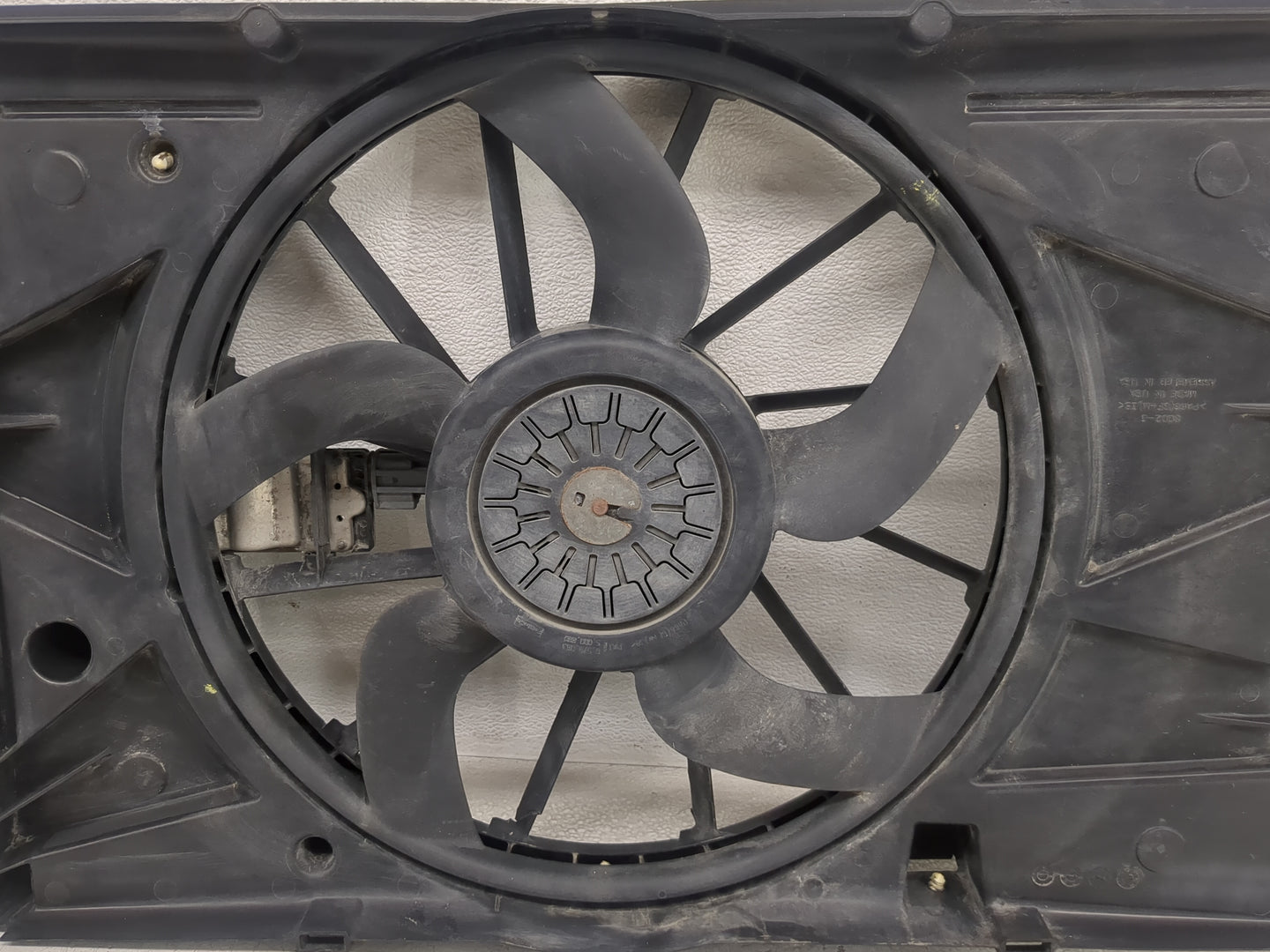 2007-2014 Ford Edge Electric Radiator Cooling Fan Motor Assembly Fits Fits 2007 2008 2009 2010 2011 2012 2013 2014 2015 OEM 