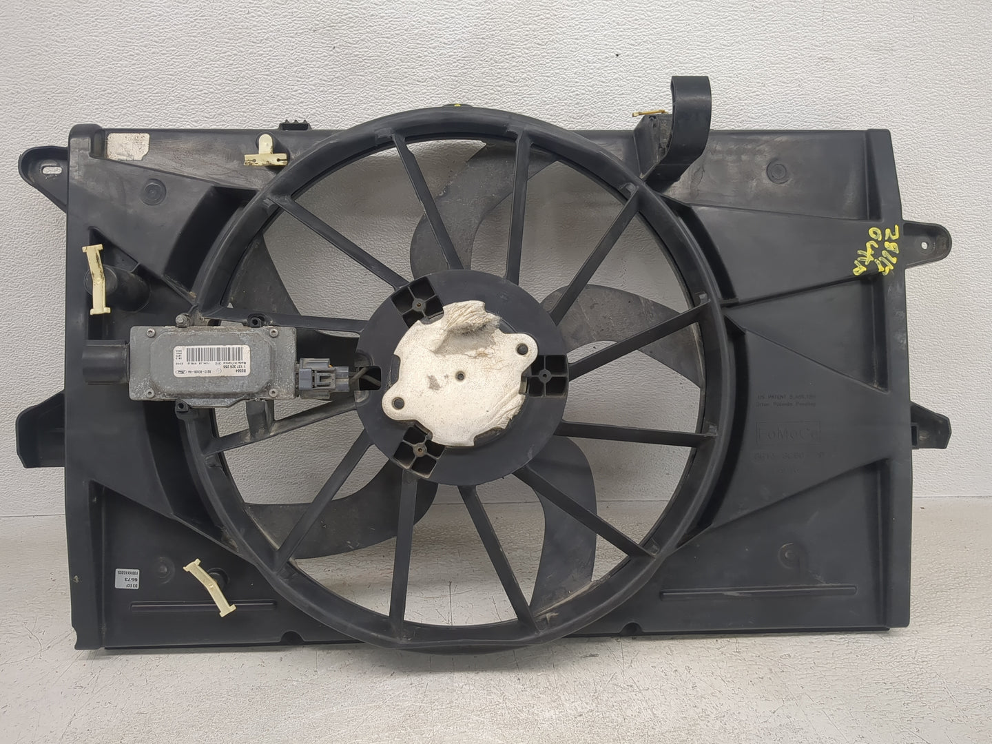 2007-2014 Ford Edge Electric Radiator Cooling Fan Motor Assembly Fits Fits 2007 2008 2009 2010 2011 2012 2013 2014 2015 OEM 