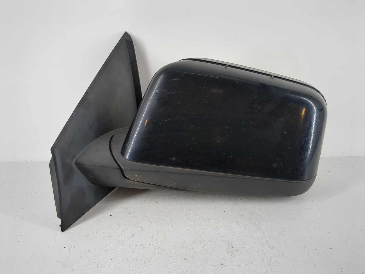 2008-2008 Ford Edge Driver Left Side View Manual Door Mirror Black - Oemusedautoparts1.com
