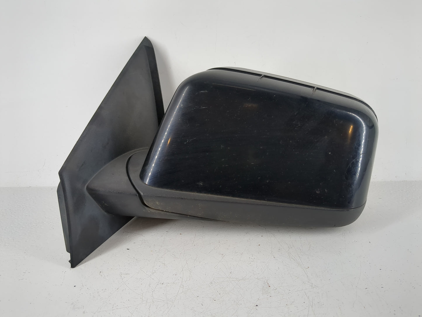 2008-2008 Ford Edge Driver Left Side View Manual Door Mirror Black - Oemusedautoparts1.com